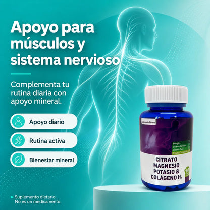 Citrato Kaupi - apoyo muscular y sistema nervioso