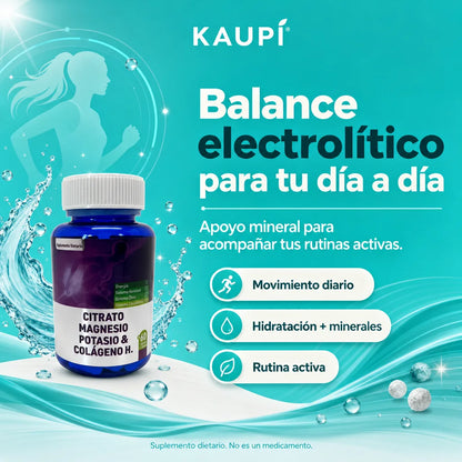 Citrato Kaupi - balance de electrolitos
