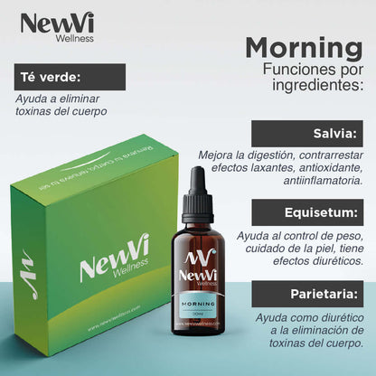 Newvi Wellness Kit Detox x 3 Kits (9 frascos) - Kaupi Co